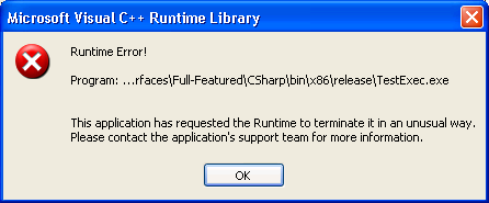 Что значит runtime error в acmp